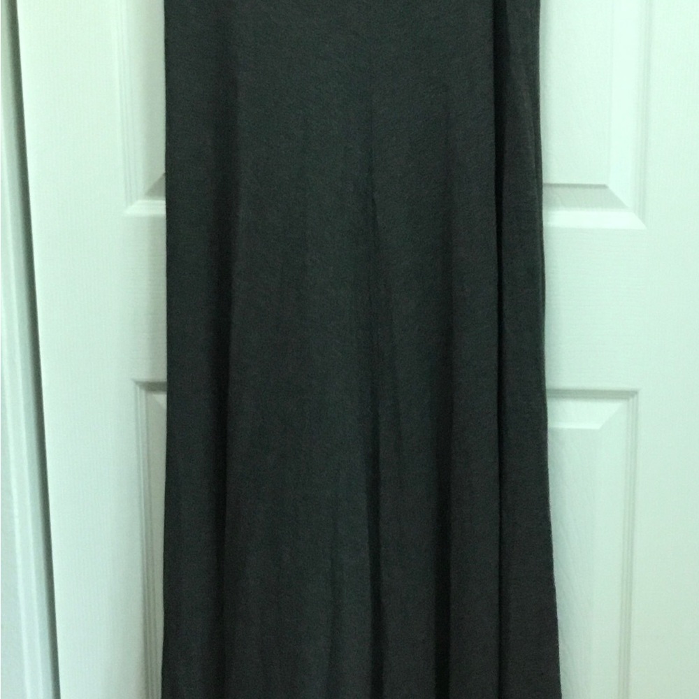 bobeau Black Wide-Leg Pull-On Dress